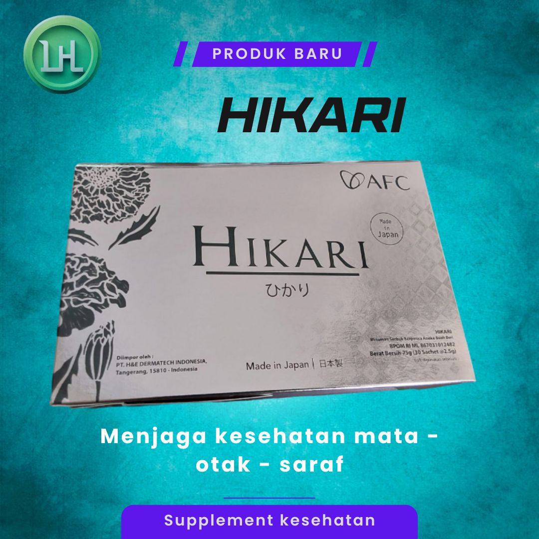 HIKARI Suplemen Otak & Mata dari Jepang