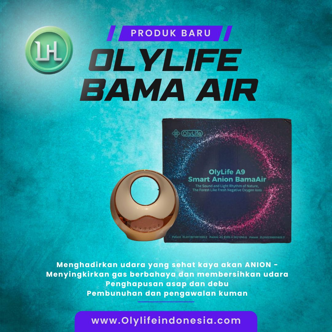 A9 BamaAir – Pembersih Udara Anion & HEPA Cerdas